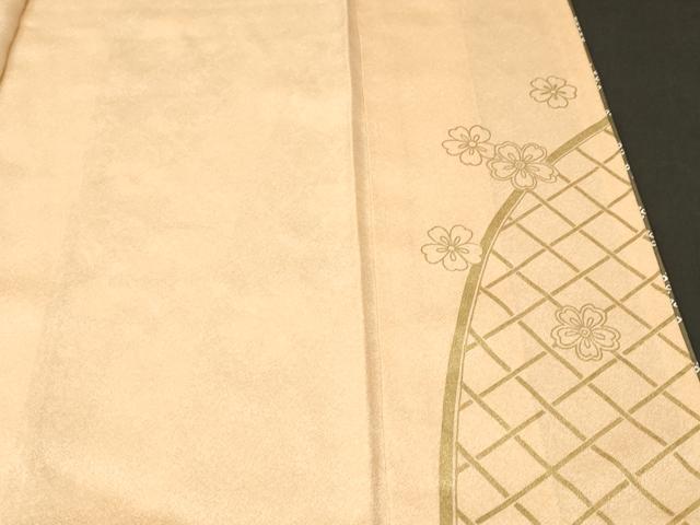 平和屋着物■訪問着 籬花車文 暈し染め 金彩 正絹 逸品 CABM1516ev