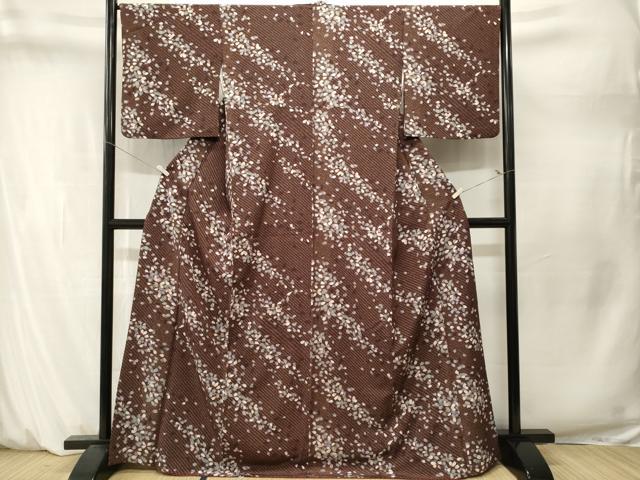 平和屋着物■小紋 毎桜文 洗える着物 CABM1615ev