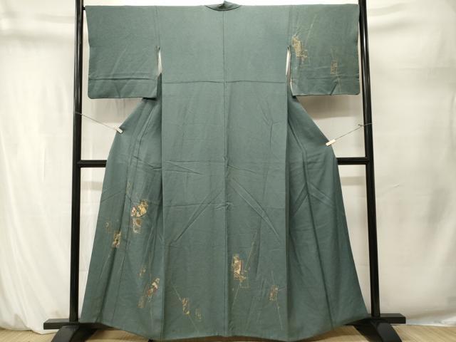 平和屋着物■訪問着 玩具文 色紙毬花文 金彩 正絹 逸品 CABM1663ev