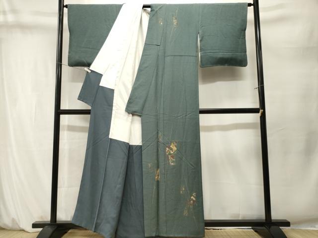 平和屋着物■訪問着 玩具文 色紙毬花文 金彩 正絹 逸品 CABM1663ev