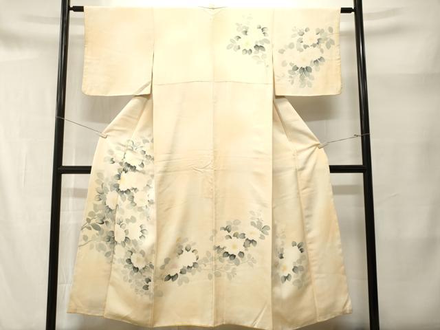平和屋着物■訪問着 枝花文 暈し染め 正絹 逸品 CABM1687ev