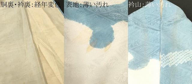 平和屋着物■豪華振袖 刺繍 絞り 立波鳳凰草花丸文 金銀彩 正絹 逸品 CABM1757ev