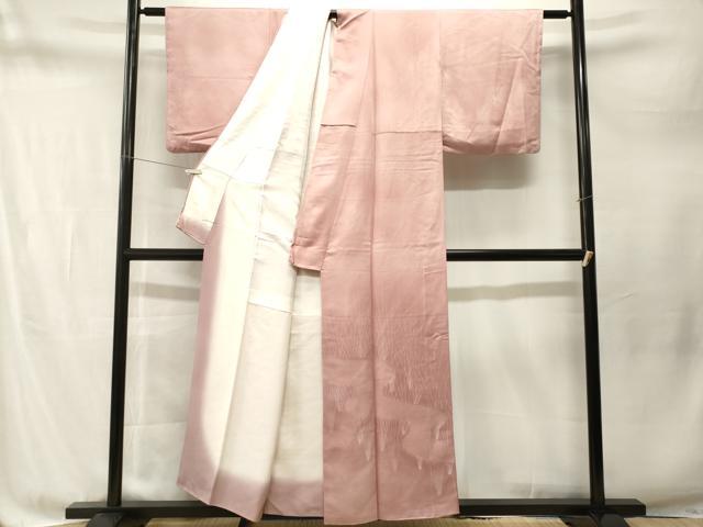 平和屋着物■訪問着 芒文 暈し染め 正絹 逸品 CABM1769ev