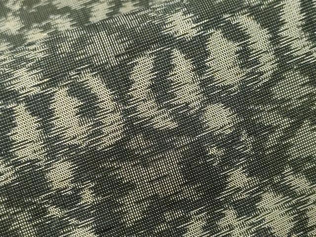 平和屋着物■上質な紬 抽象文様 正絹 逸品 CABM1825ev