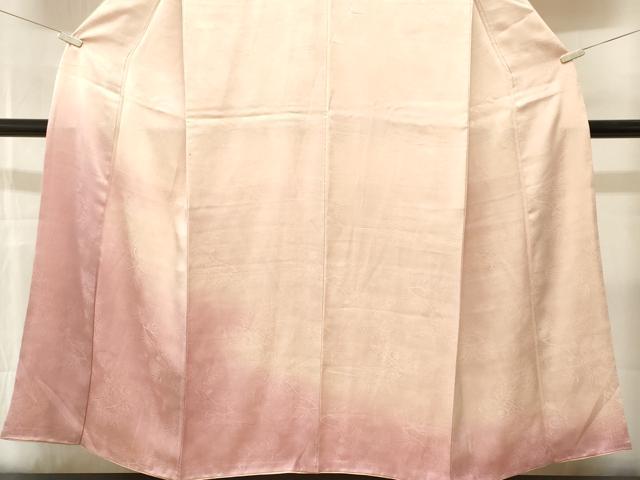 平和屋着物■訪問着 霞松葉地紋 暈し染め 正絹 逸品 CABM1837ev