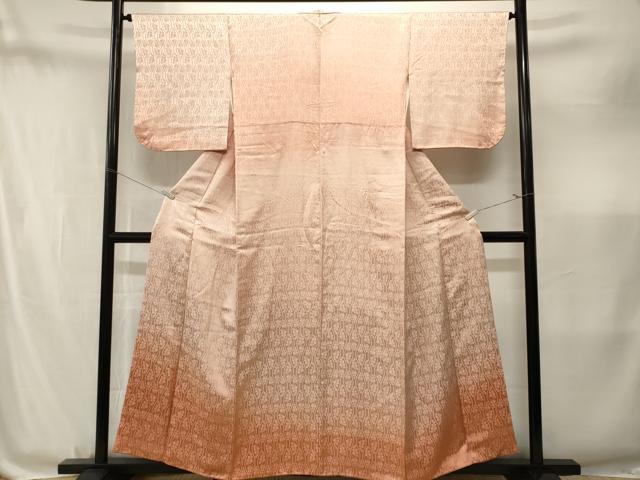 平和屋着物■訪問着 霞立波唐草文 暈し染め 正絹 逸品 CABM1862ev
