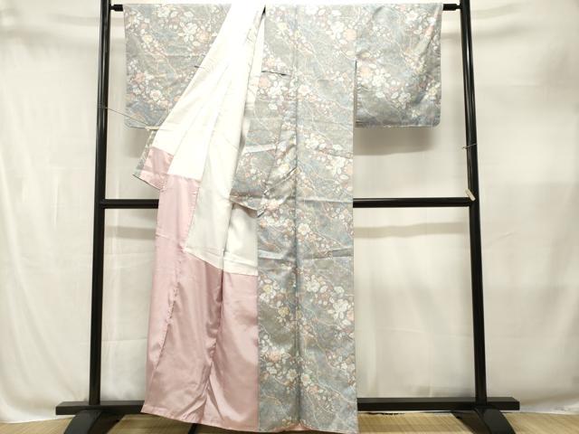 平和屋着物■小紋 辻が花 洗える着物 CABM1884ev