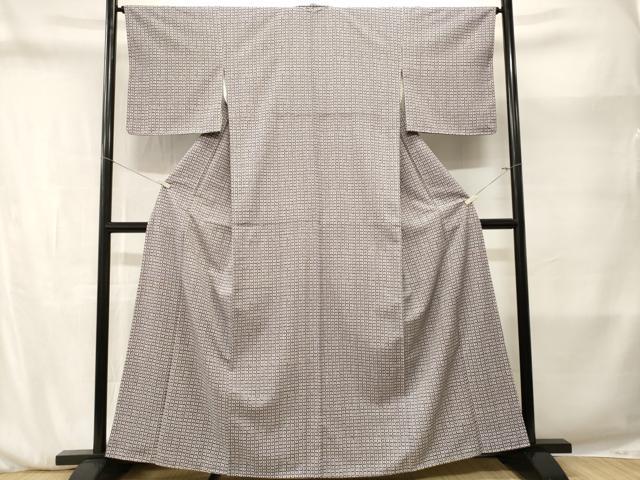 平和屋着物■小紋 抽象文様 洗える着物 CABM1977ev