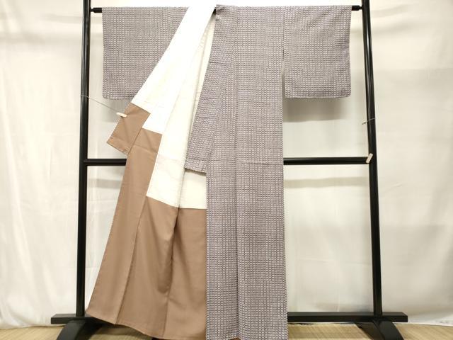 平和屋着物■小紋 抽象文様 洗える着物 CABM1977ev