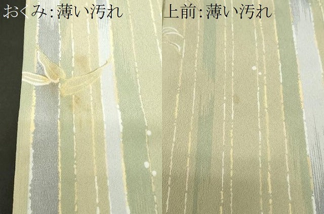 平和屋着物■小紋 笹竹間道 洗える着物 CABM1979ev