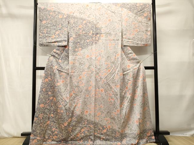 平和屋着物■訪問着 枝花文 暈し染め 正絹 逸品 CABM1985ev