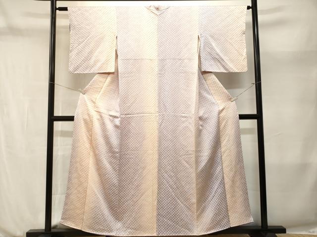 平和屋着物■上質な小紋 総絞り 霞文 暈し染め 正絹 逸品 CABM1991ev
