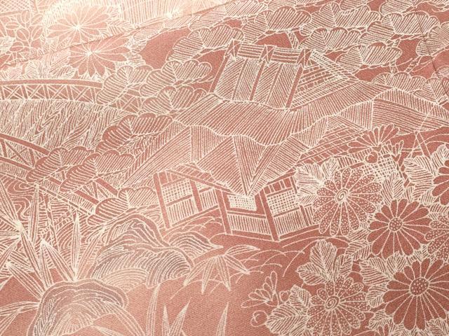 平和屋着物■豪華色留袖 刺繍 御所解文 暈し染め 正絹 逸品 CABM1994ev