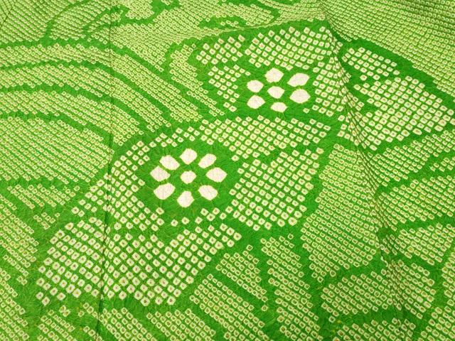 平和屋着物■訪問着 総刺繍 立波地紙花文 正絹 逸品 CABM1998ev