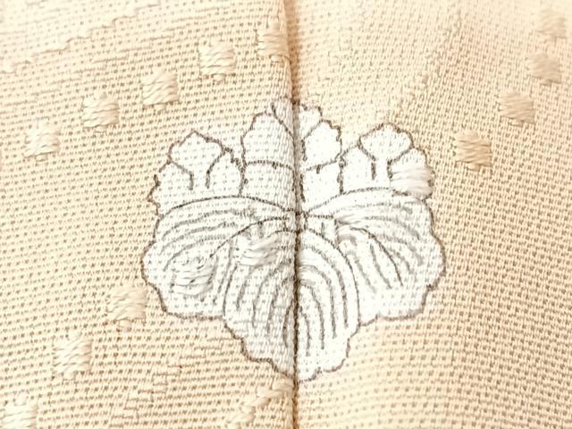 平和屋着物■上質な色無地 流水立波地紋 虹色 正絹 逸品 CABM2002xe