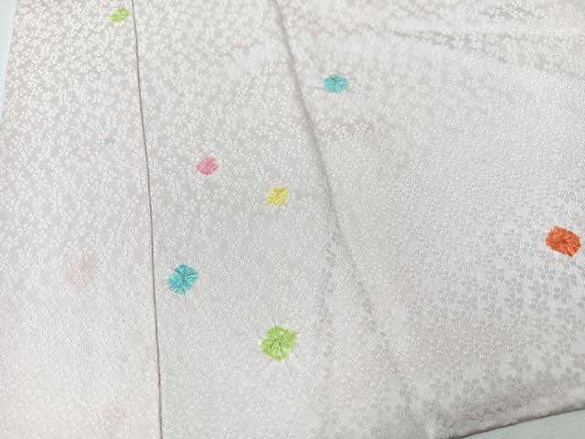 平和屋着物■長襦袢 袷 絞り 丸文 正絹 逸品 CABM2041xe