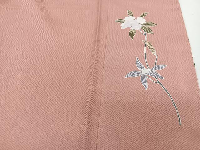 平和屋着物■訪問着 枝花文 暈し染め 正絹 逸品 CABM2157xe