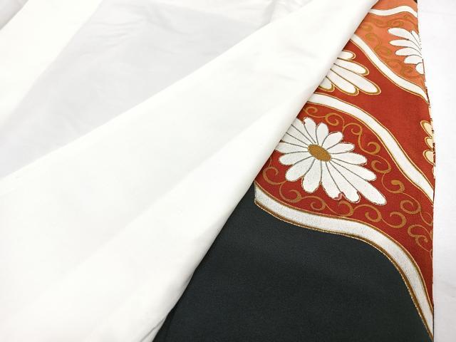 平和屋着物■豪華黒留袖 駒刺繍 鳳凰花文 暈し染め 金彩 正絹 逸品 CABM2161xe