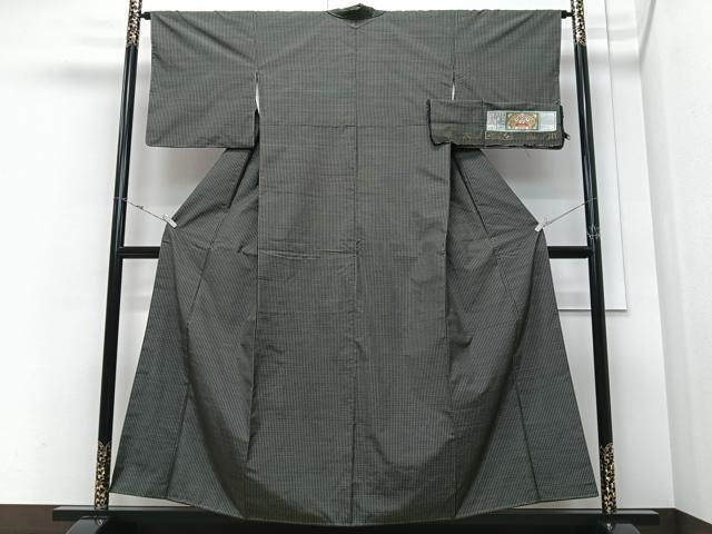 平和屋着物■本場大島紬 絣文様 証紙付き 正絹 逸品 CABM2170xe