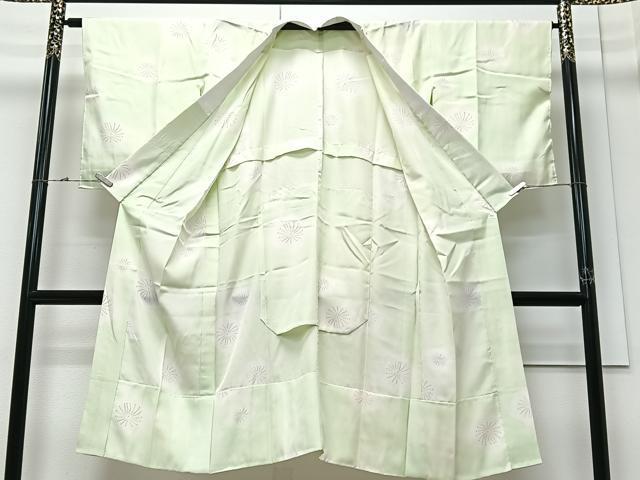 平和屋着物■長襦袢 無双仕立て 舞梅文 暈し染め 正絹 逸品 CABM2172xe