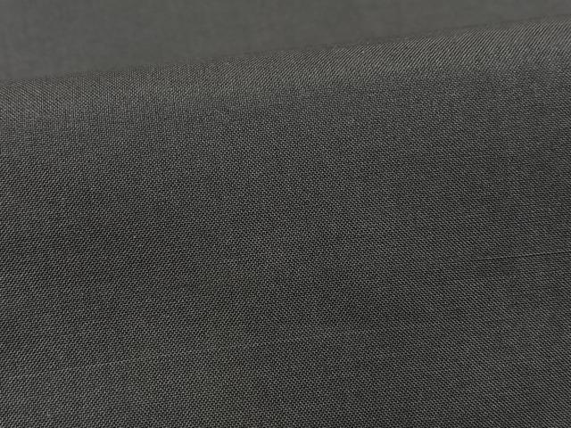 平和屋着物■上質な紬 黒橡色 正絹 逸品 CABM2241xe