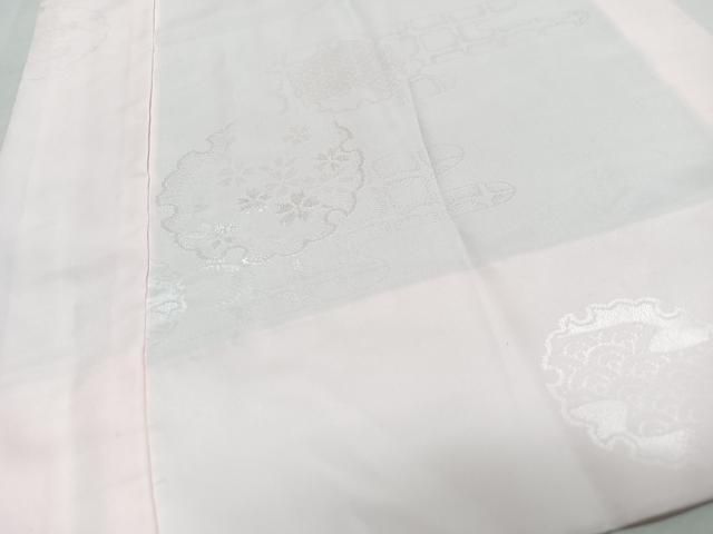 平和屋着物■振袖用長襦袢 夢想 雪輪花地紋 洗える着物 CABM2248xe