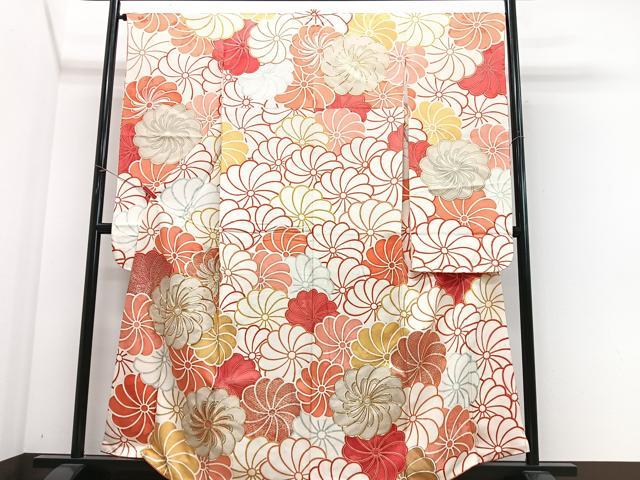 平和屋着物■豪華振袖 駒刺繍 花尽くし 金彩 正絹 逸品 CABM2271xe