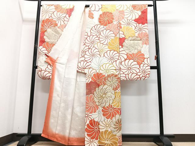平和屋着物■豪華振袖 駒刺繍 花尽くし 金彩 正絹 逸品 CABM2271xe