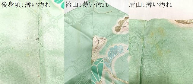 平和屋着物■豪華振袖 駒刺繍 草花文 金銀彩 正絹 逸品 CABM2275xe