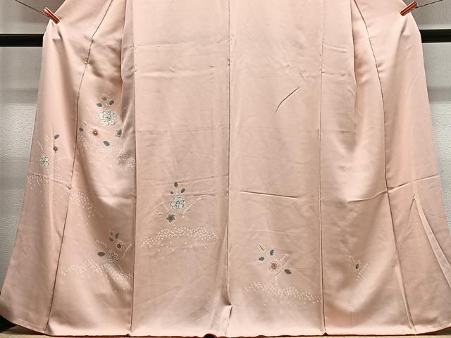 平和屋着物■訪問着 手描き 絞り 辻が花 正絹 逸品 CABM2283xe