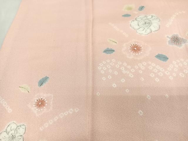 平和屋着物■訪問着 手描き 絞り 辻が花 正絹 逸品 CABM2283xe