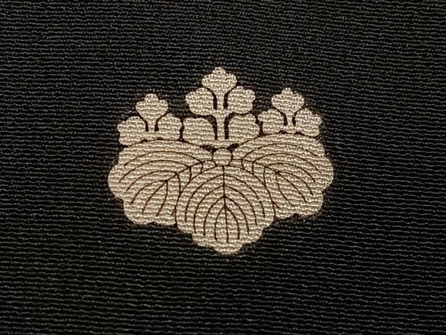 平和屋着物■豪華黒留袖 駒刺繍 飛鶴風景文 金彩 正絹 逸品 CABM2317xe