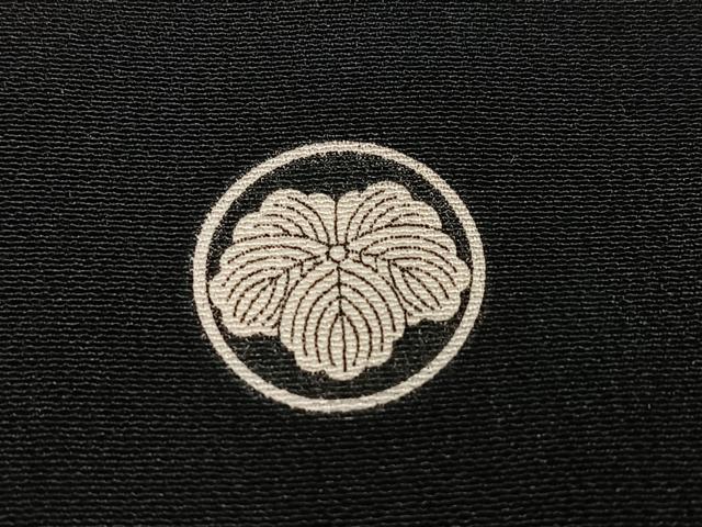 平和屋着物■豪華黒留袖 駒刺繍 飛鶴花文 金彩 正絹 逸品 CABM2318xe