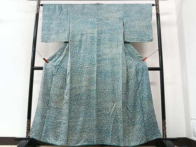 平和屋着物■上質な小紋 花尽くし 正絹 逸品 CABM2351xe