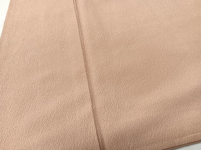 平和屋着物■上質な色無地 宍色 正絹 逸品 CABM2367xe