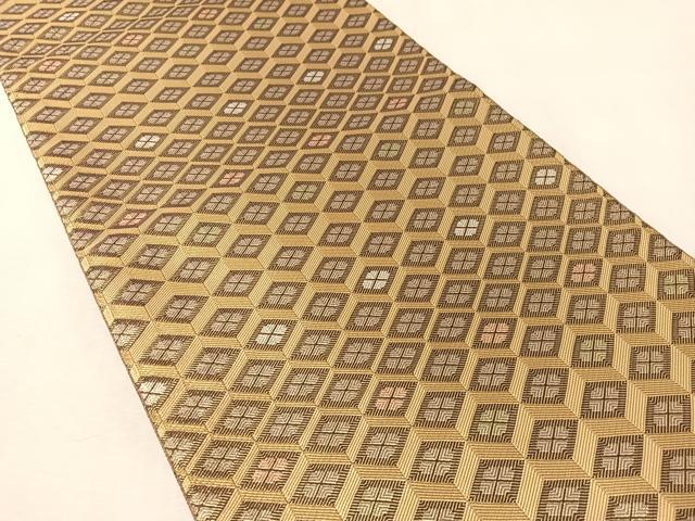 平和屋着物●創作工房 伝統工芸士 古賀勝幸 佐賀錦 本場筑前博多織 全通柄袋帯 上石鈴代 鍋島錦 本草木染 博多金ラベル 未使用 CABM2872vp