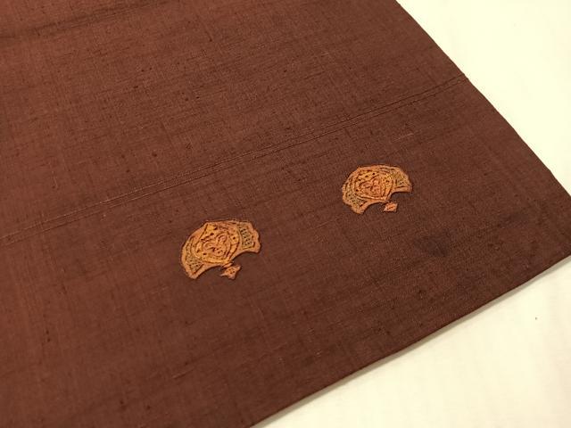平和屋着物●中国三大刺繍 スワトウ相良刺繍 総刺繍 太鼓柄袋帯 紬地 バラ 正絹 逸品 CABM2977vp