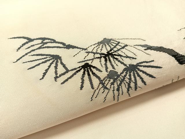 平和屋着物●太鼓柄袋帯 松 正絹 逸品 CABM2994vp
