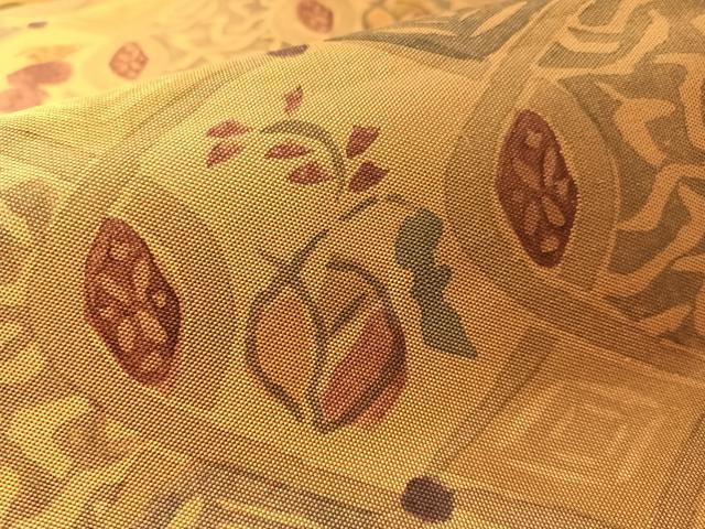 平和屋着物●全通柄袋帯 千鳥吉祥文 正絹 逸品 CABM3042vp
