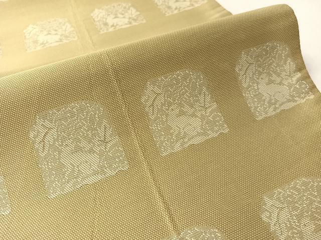 平和屋着物●全通柄 京袋帯 花兎 正絹 逸品 CABM3074vp