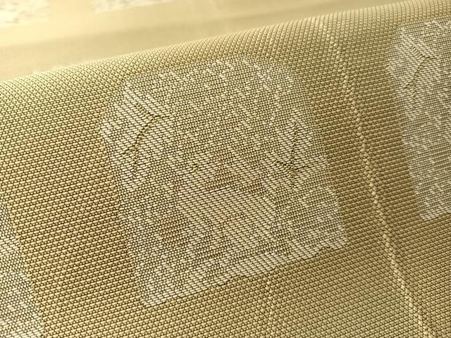 平和屋着物●全通柄 京袋帯 花兎 正絹 逸品 CABM3074vp