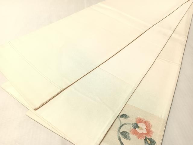 平和屋着物●太鼓柄袋帯 すくい織 切嵌人物文 金糸 正絹 逸品 CABM3075vp