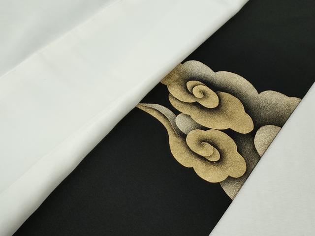 平和屋着物●豪華黒留袖 風神雷神 金彩 正絹 逸品 未使用 CABM3654yc
