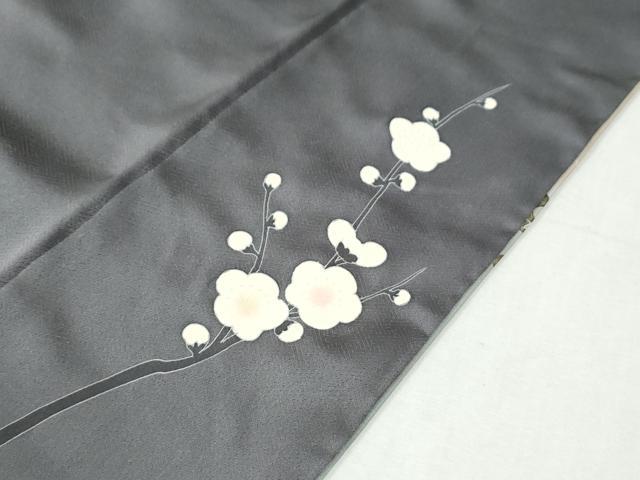 平和屋着物●訪問着 流水牡丹花文 暈し染め 金彩 正絹 逸品 CABM3687yc
