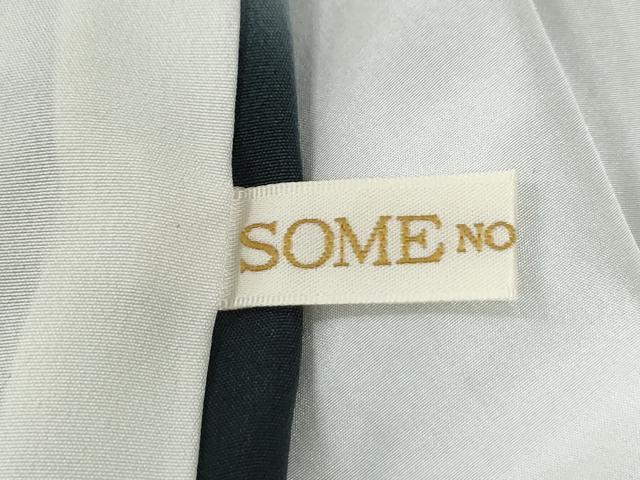 平和屋着物●本塩沢 やまだ織 絣文様 証紙付き 正絹 逸品 CABM3699yc