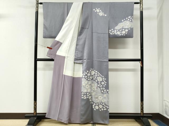 平和屋着物●訪問着 辻が花 正絹 逸品 CABM3708yc