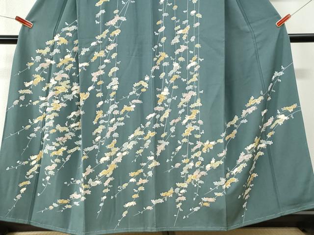平和屋着物●訪問着 万寿菊 金彩 正絹 逸品 未使用 CABM3732yc