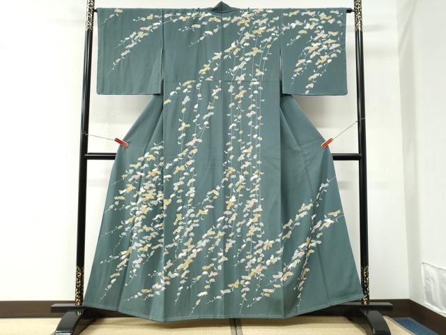 平和屋着物●訪問着 万寿菊 金彩 正絹 逸品 未使用 CABM3732yc