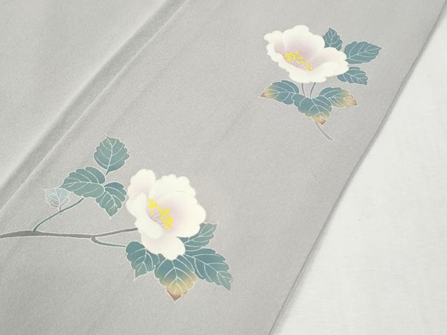 平和屋着物●訪問着 友禅 作家物 枝花文 正絹 逸品 CABM3764yc