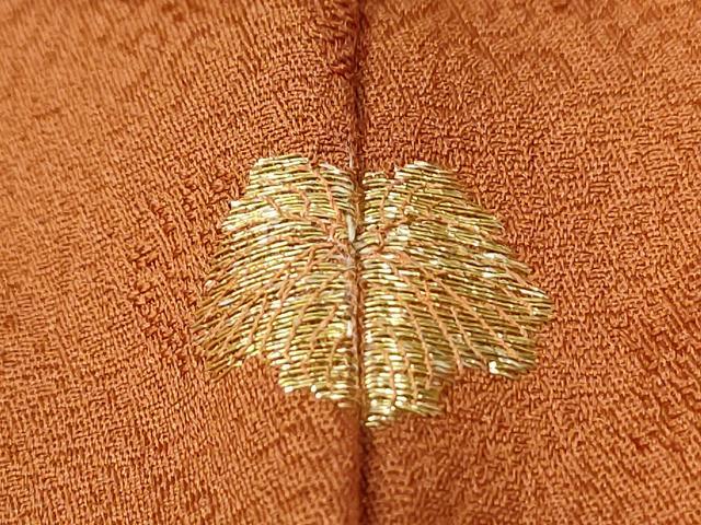 平和屋着物●訪問着 駒刺繍 文箱浜松花文 暈し染め 金彩 正絹 逸品 CABM3773yc
